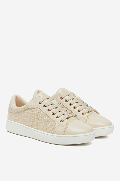 DeeZee Γυναικεία Χαμηλά Αθλητικά Παπούτσια Μπεζ Φλατ 38