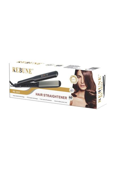 rebune RE-2022 Hair Straightener and Curler with Negative Ions - Dual Voltage...