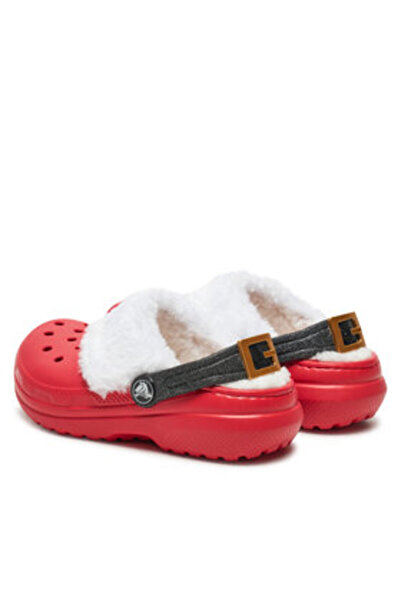 Crocs unisex παιδικές σαγιονάρες 210931 Κλασική τσόκαρο Άγιου Βασίλη με επένδ...