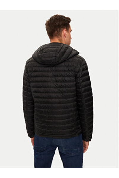 Geox Ανδρικό Μπουφάν με Πούπουλα M4625B-T3146 Μαύρο