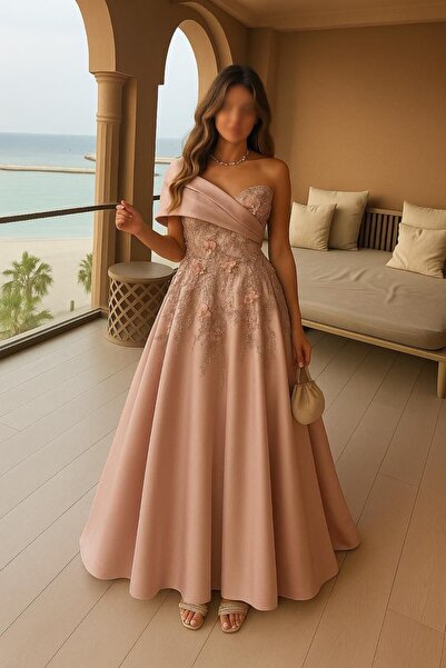 Generic Soft pastel pink dress