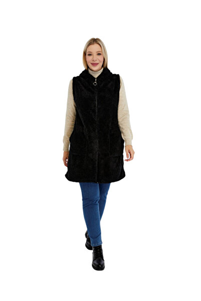 rotop Cocolino vest, long, hooded model with pockets