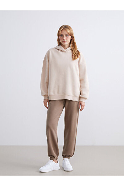 LC Waikiki Γυναικεία φούτερ Jogger με ελαστική μέση