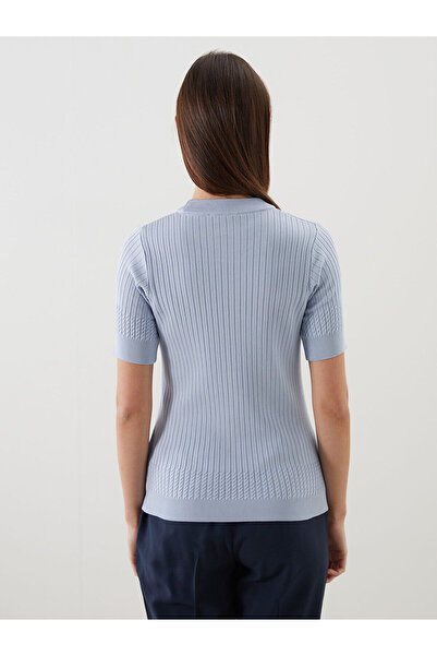 LC Waikiki Peak Yeni Sezon Bisiklet Yaka Kadın Triko Kazak