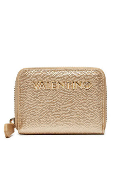 Valentino γυναικείο μικρό πορτοφόλι VPS1R4139G χρυσό