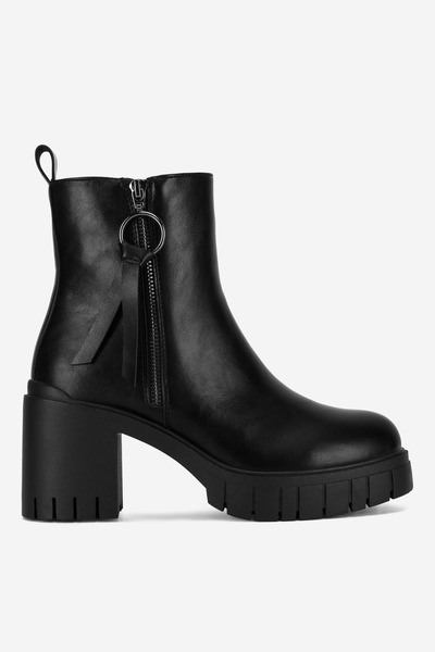 Jenny γυναικεία μπότα νεράιδα 5905588906353 Μαύρη