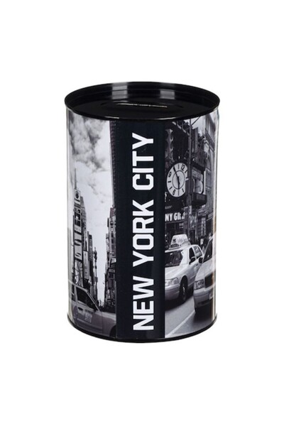OEM Pușculiță metalică model New York, 10 x 15