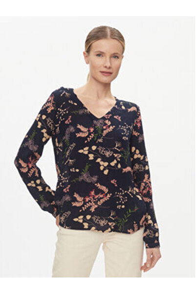 Kaffe Γυναικεία Μπλούζα 10504059 Μπλε Σκούρο Μπλε