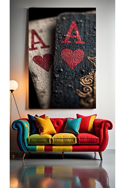 özkacar DOUBLE AS ISKAMBIL CARDS V1 Home Wall Salon Salon de înfrumusețare Bi...