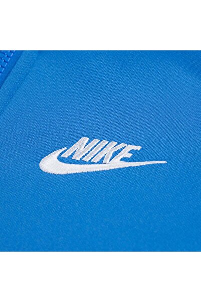 Nike Logo Çocuk Mavi Eşofman Takımı (76M452-B68)