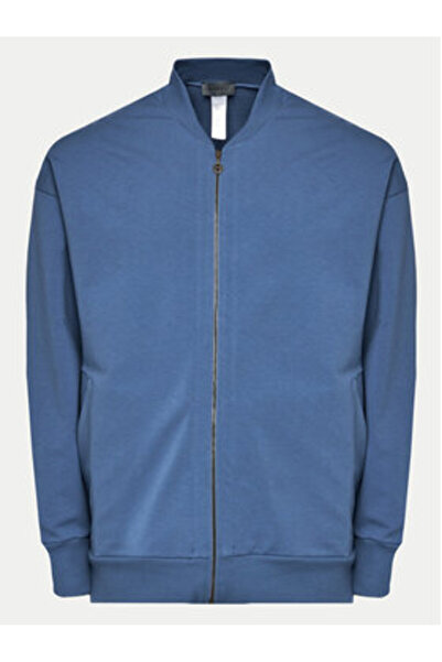 Hanro Ανδρικό Φούτερ 75963 Μπλε