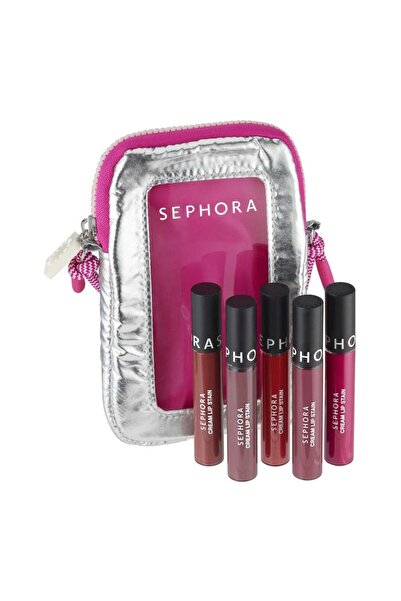 SEPHORA مجموعة سيفورا موفينج لايتس كريم ليب ستين 5 قطع