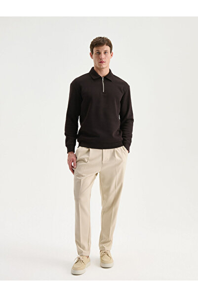 LC Waikiki Визия Нова колекция Мъжка блуза с поло яка