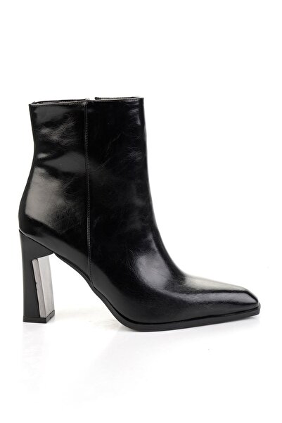 Bambi Siyah Kadın Bot & Bootie K02565070942
