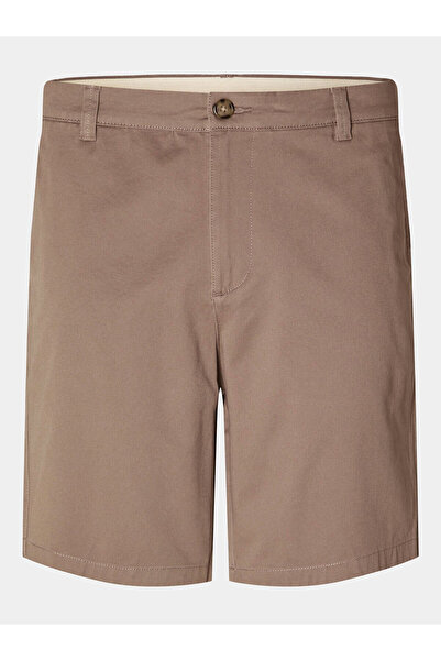Selected Homme Ανδρικό Σορτς από Υλικό 16092256 Καφέ