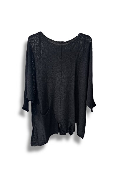 SUMEF Γυναικεία μπλούζα πλεκτό μερσεριζέ oversize |   Casual τουνίκ |   Συμβα...