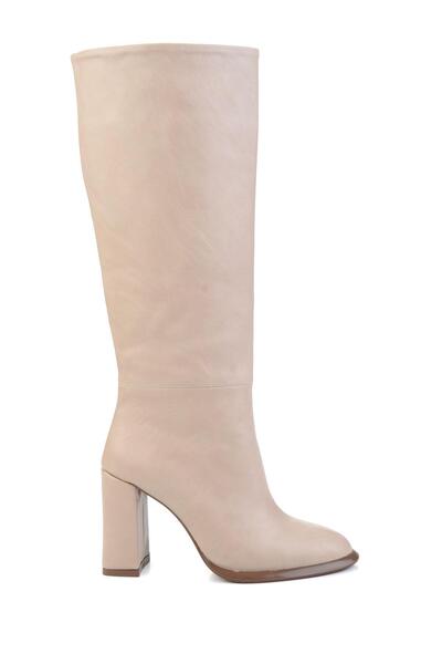 Bambi Bej Kadın Çizme K03209150009