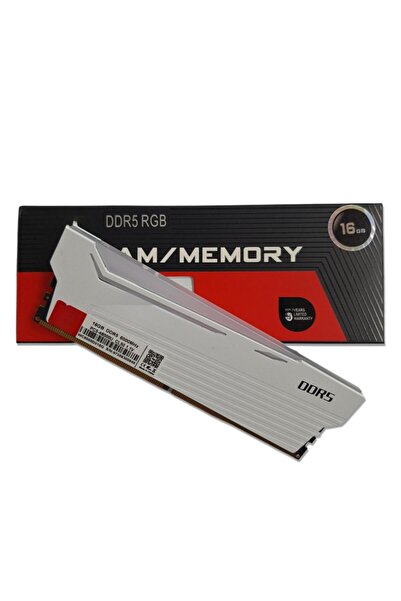 SNT 16 GB DDR5 6000 Mhz PC5-48000U CL50 1.1V RGB Soğutuculu Masaüstü Ram