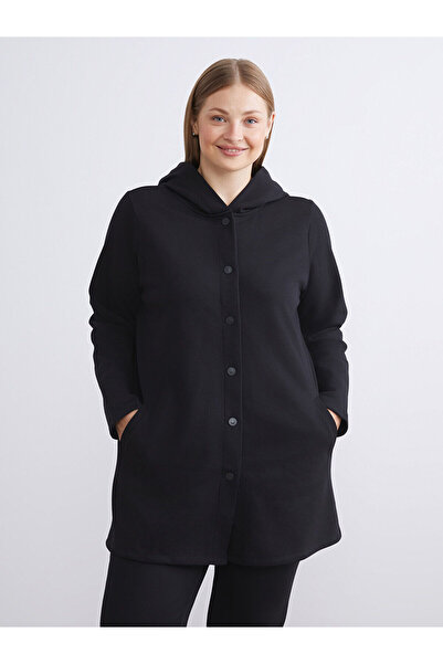 LC Waikiki Kapüşonlu Kadın Hırka