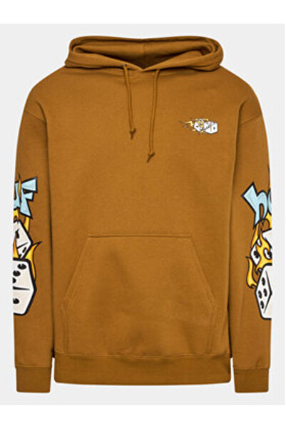 HUF Ανδρικό Φούτερ pf00571 Καφέ