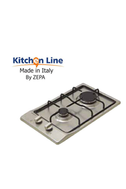 Kitchen Line Stainless steel gas hob 30cm - Kitchen Line