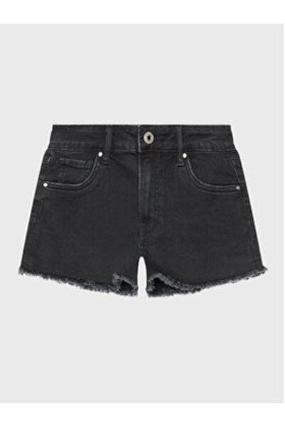 Pepe Jeans Τζιν σορτς για κορίτσια PG800783XR0 Μαύρο