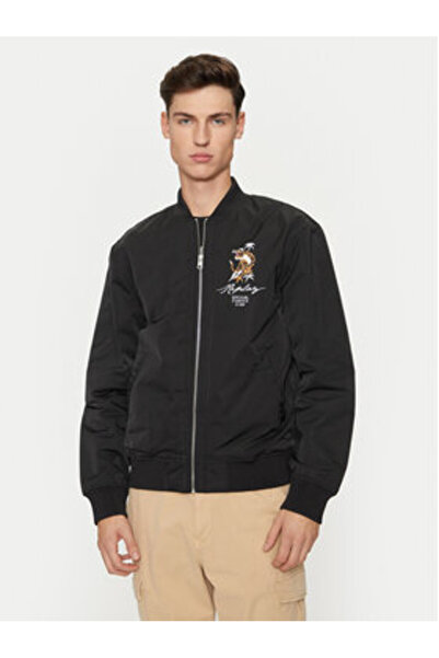 Replay Ανδρικό τζάκετ μετάβασης M8430 .000.84880 Μαύρο