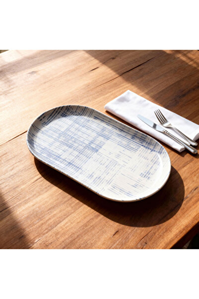 Güral Porselen Bilbao Life 25X15 cm Kayak Plate 4256
