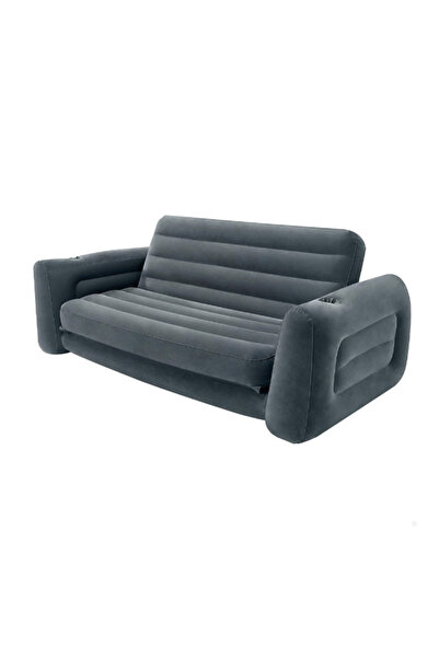 Intex أريكة قابلة للنفخ بتصميم ذراع ملفوف لغرفة المعيشة