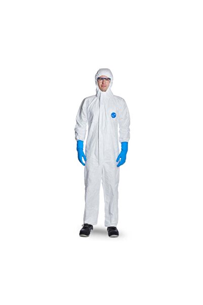 Dupont Tyvek ®   500 Xpert Hooded Chemical Protective Disposable Coverall 2XL