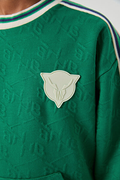 Nebbati Boy Green Sweatshirt