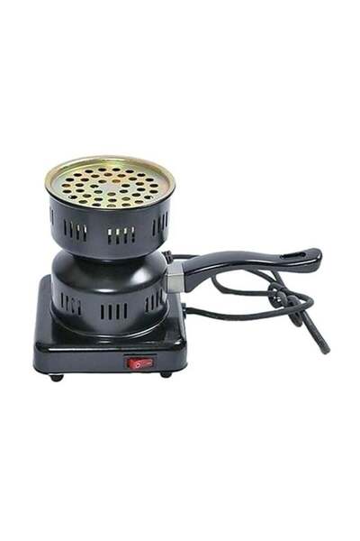 DLC Single Charcoal Heater Black