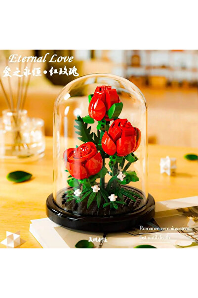 Choice3 7233 Diy Micro Flower Building Blocks Mini Bricks Particles Eternal Life Flowers Home Decoration Ass