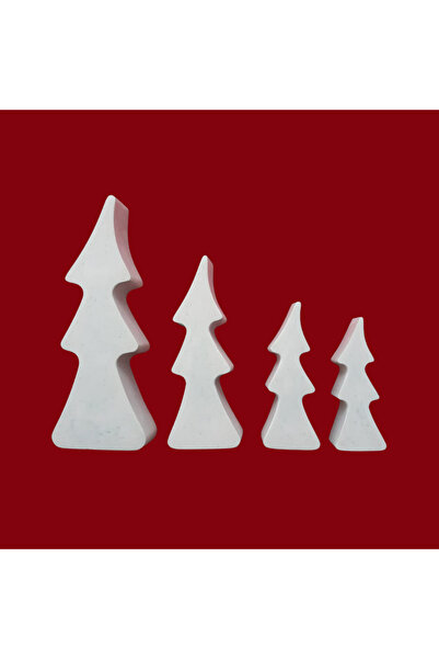 OEM Set 4 figurine din ipsos Brazi