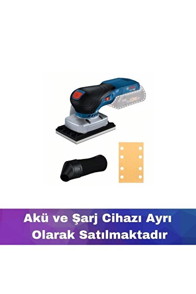 Bosch GSS 18V-13 Akülü Titreşimli Zımpara Makinesi (Akü ve Şarj Yoktur) 06019...