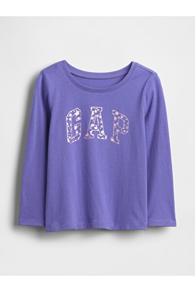 GAP 812482003 V-FRCH LS BF LOGO TEE U.KOL TSHIRT