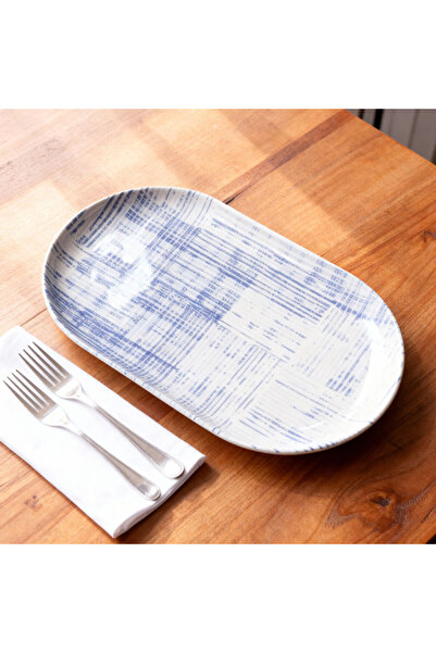 Güral Porselen Bilbao Life 25X15 cm Kayak Plate 4256