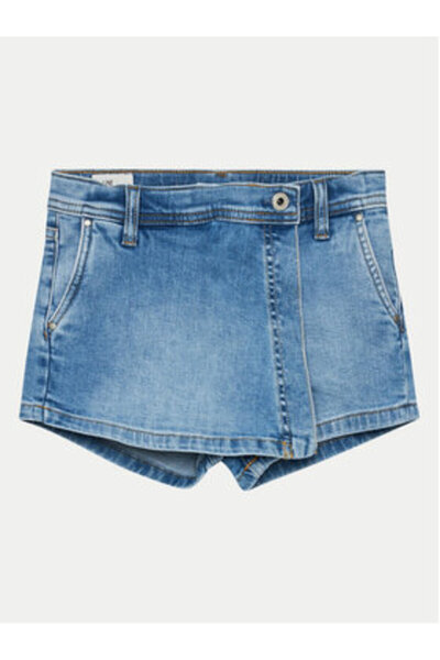 Pepe Jeans Τζιν σορτς για κορίτσια PG800862 Μπλε