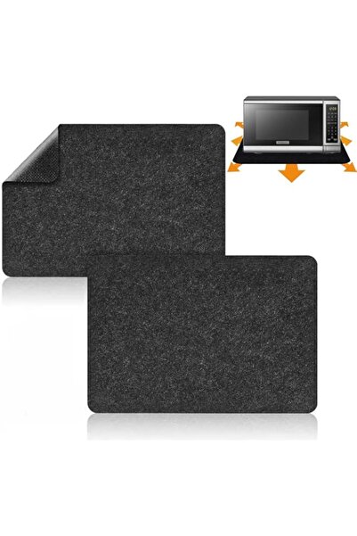 Generic بساط TERRIFI المقاوم للحرارة للمقلاة الهوائية، قطعتان من وسادات مقاومة للحرارة لحماية سطح الطاولة مع انزلاق