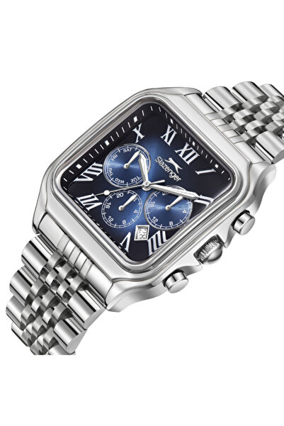Slazenger Men's Multifunction Dark Blue Dial Watch - SL.9.2547.2.04