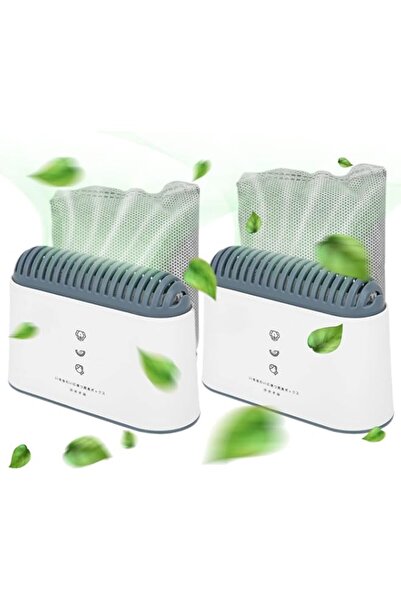 Generic KASTWAVE 2pcs Refrigerator Deodorizer,Air Purifying Bag,Bamboo Activated Charcoal Fridge Deodorizer,