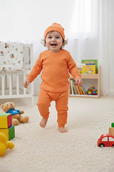 DIMPLE BABY Bereli 3 Piece Organic Cotton Flexible Baby Set