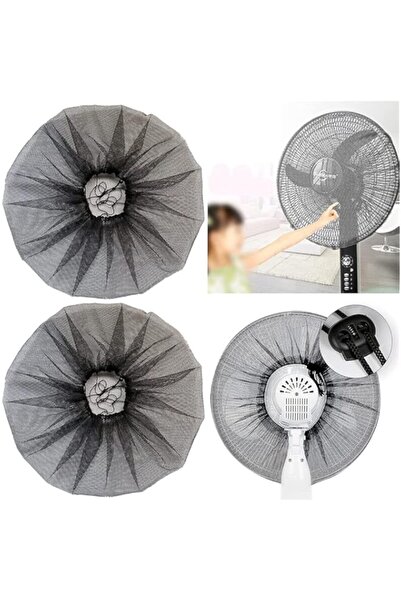 Generic ELECDON Fan Cover, 2 Pack 16" Washable Pedestal Fan Dustproof Cover, Protect Kid Children Baby Finge