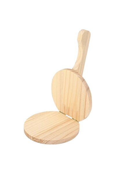 Generic مكبس تورتيلا من لوكيج، بمقبض مريح من مادة جذوع الأشجار، معجنات مسطحة رقيقة، للطبخ المنزلي والمطاعم