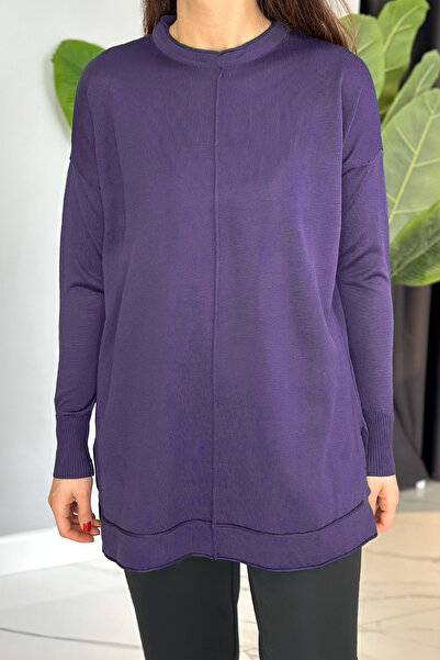 REMSA Baisc Knitwear Tunic 2001 Purple