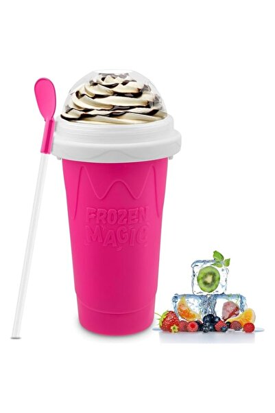 Generic 4basix Slush Cup Silicone Squeeze Cup Slush Ice Cream Cup Slushie Cup Smoothie Cup Summer Slush Cup