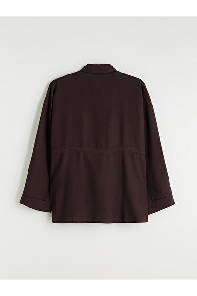 LC Waikiki Plus New Season Women's Shirt Tunic with Tie Detail