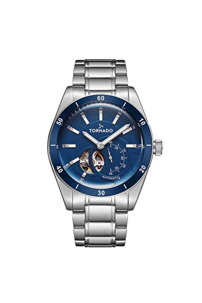Tornado Men Automatic Dark Blue Dial Watch - T23302-SBSN
