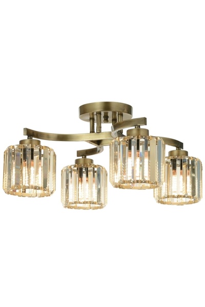 Avonni İkram Modern Avize E27 48W 58cm Metal Eskitme Avonni-AV-65229-4E