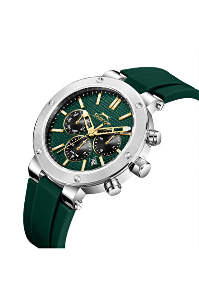 Slazenger Men's Multifunction Dark green Dial Watch - SL.9.2564.2.05